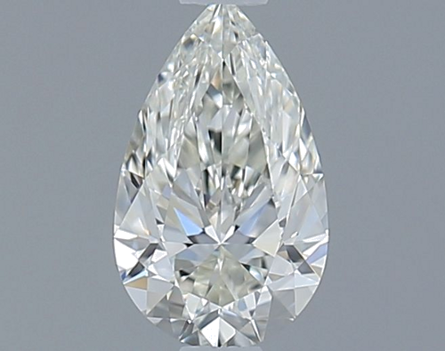 0.6 carat I-VVS2 Natūralus Pear Deimantas (1)