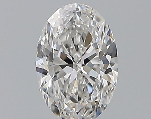 0.5 carat E-VS1 Natūralus Oval Deimantas (1)