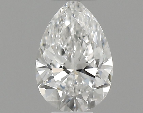 0.23 carat F-VS1 Natūralus Pear Deimantas (1)