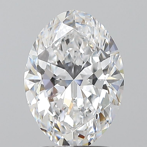 2.01 carat D-VS2 Natūralus Oval Deimantas (1)
