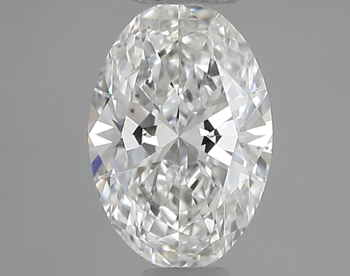 0.5 carat G-SI1 Natūralus Oval Deimantas (1)