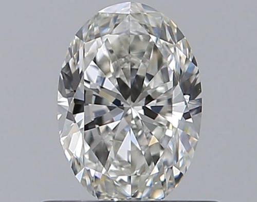 0.5 carat G-VVS1 Natūralus Oval Deimantas (1)