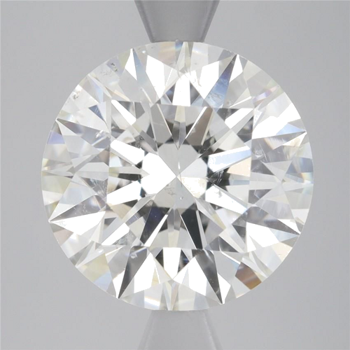 3.57 carat I-SI2 Excellent cut Natūralus Round Deimantas (1)