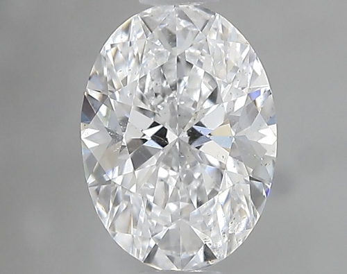 0.7 carat D-SI2 Natūralus Oval Deimantas (1)