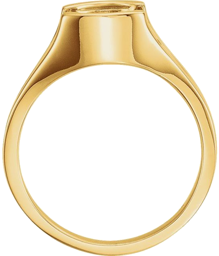 Sužadėtuvių Žiedas „Channel-Set Solitaire“ 14k yellow gold Round 6.5mm (2)