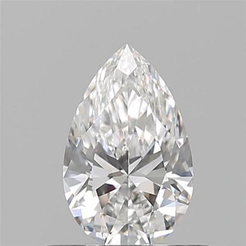 0.54 carat F-VS1 Natūralus Pear Deimantas (1)