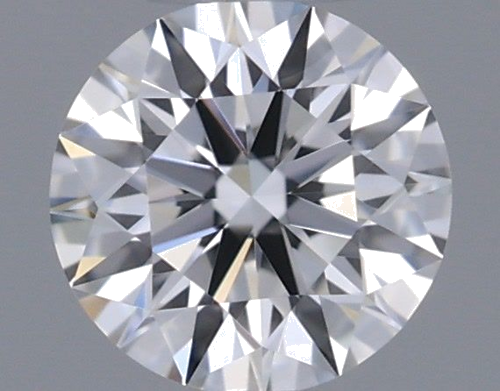 0.22 carat F-VVS1 Excellent cut Natūralus Round Deimantas (1)