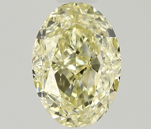 0.51 carat Fancy Yellow-IF Natūralus Oval Deimantas (1)