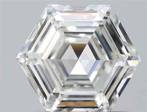 0.58 carat G-VS1 Natūralus Hexagonal Deimantas (1)