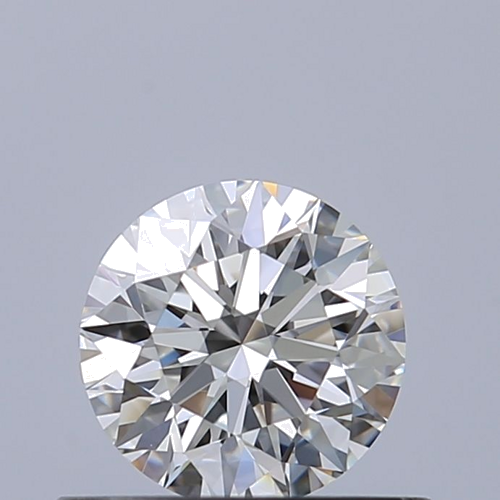 0.51 carat F-VVS1 Excellent cut Natūralus Round Deimantas (1)