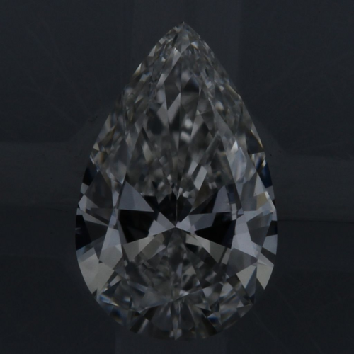 0.19 carat F-VS2 Natūralus Pear Deimantas (1)