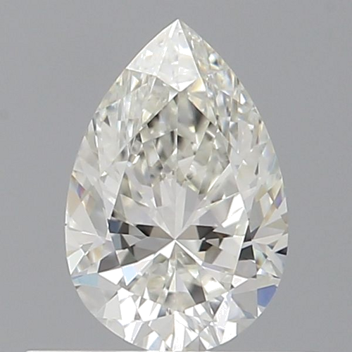 0.51 carat I-VS1 Natūralus Pear Deimantas (1)