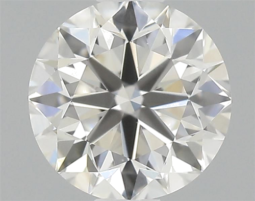 0.58 carat J-VVS1 Very Good cut Natūralus Round Deimantas (1)