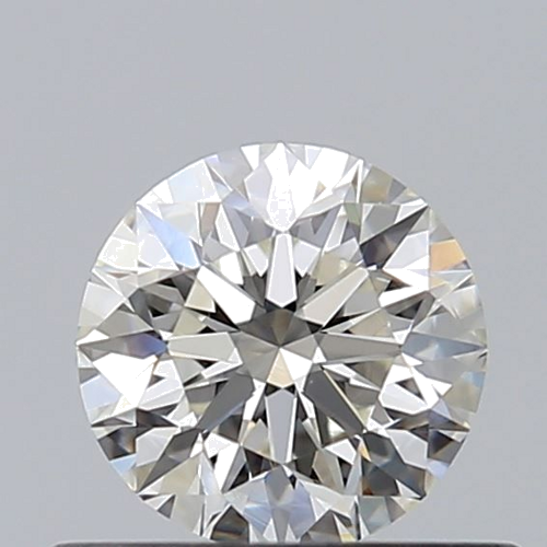 0.51 carat H-VVS2 Excellent cut Natūralus Round Deimantas (1)