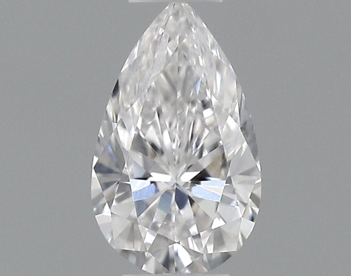0.23 carat D-VVS2 Natūralus Pear Deimantas (1)