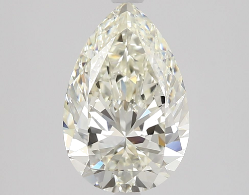 1.7 carat K-VS1 Natūralus Pear Deimantas (1)