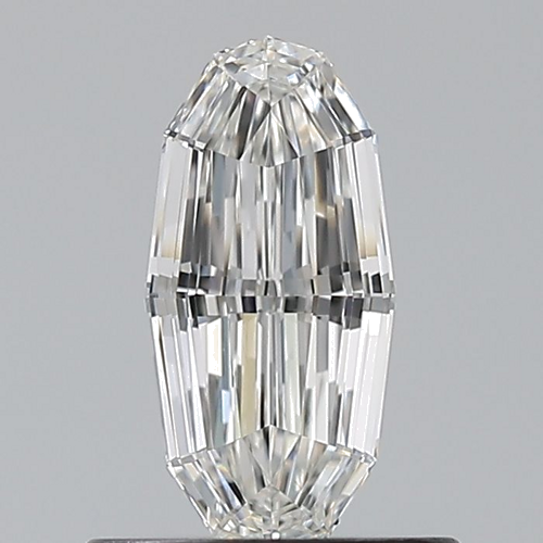 0.54 carat F-VVS2 Natūralus Oval Deimantas (1)