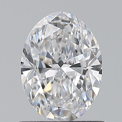 0.7 carat D-VS2 Natūralus Oval Deimantas (1)