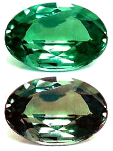 0.17 carat GREEN Oval Alexandrite (1)
