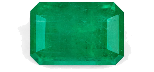 0.6 carat GREEN Octagonal Smaragdas (1)