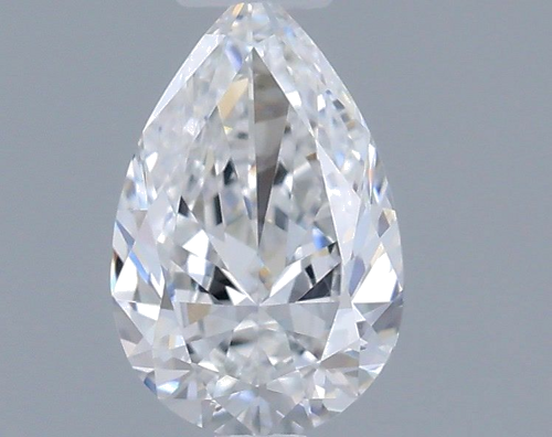 0.4 carat E-VVS2 Natūralus Pear Deimantas (1)