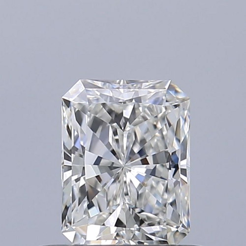 0.5 carat F-IF Natūralus Radiant Deimantas (1)