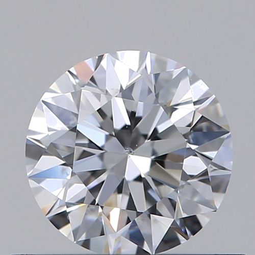 0.51 carat D-SI1 Excellent cut Natūralus Round Deimantas (1)