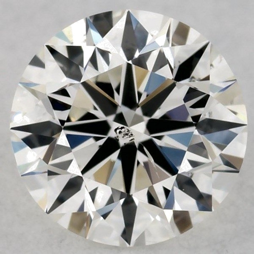 0.61 carat I-SI2 Excellent cut Natūralus Round Deimantas (1)
