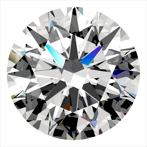 0.31 carat F-VS1 Excellent cut Natūralus Round Deimantas (1)