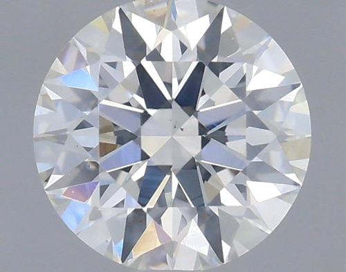 0.52 carat G-SI1 Excellent cut Natūralus Round Deimantas (1)