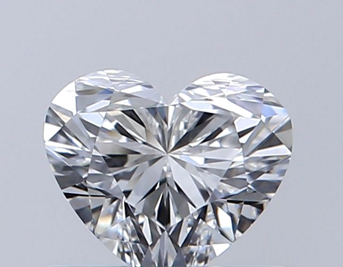 0.5 carat E-VVS2 Natūralus Heart Deimantas (1)