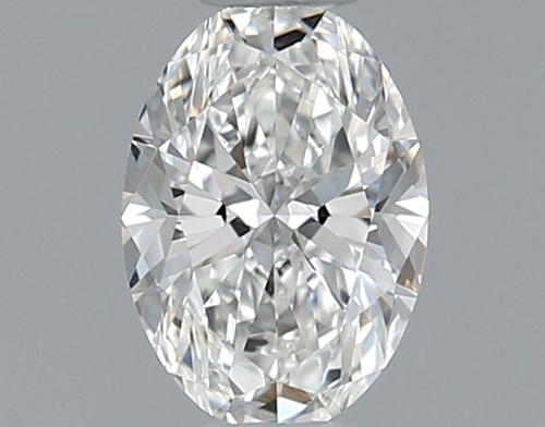 0.4 carat F-IF Natūralus Oval Deimantas (1)