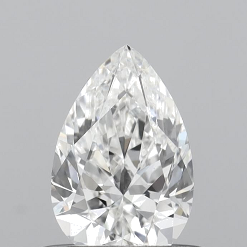 0.5 carat F-VS1 Natūralus Pear Deimantas (1)