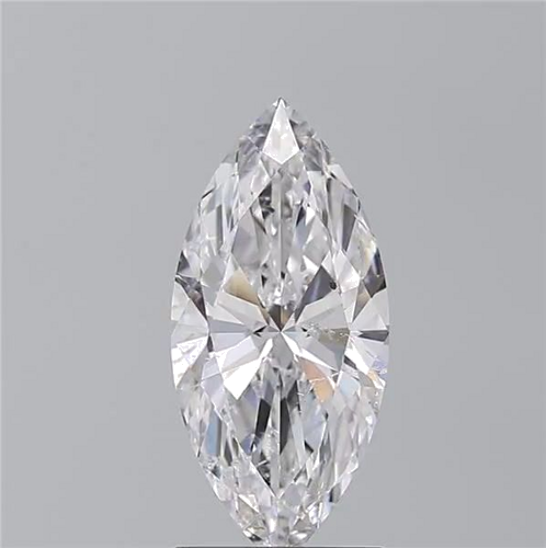 1.71 carat D-SI2 Natūralus Marquise Deimantas (1)