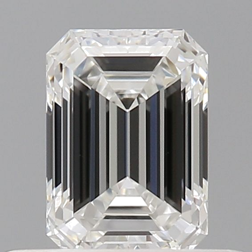 0.5 carat F-VVS2 Natūralus Emerald Deimantas (1)