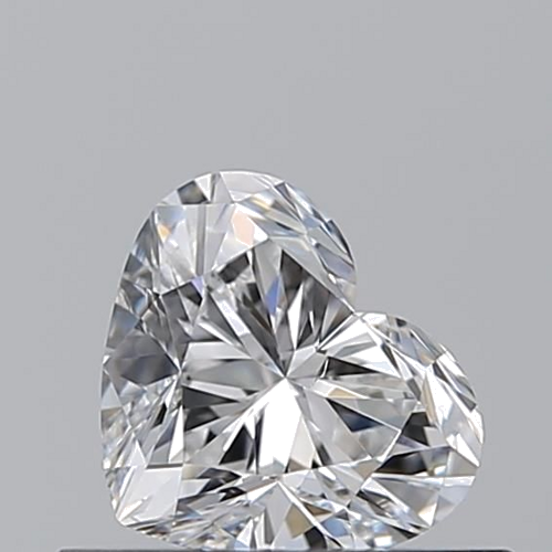 0.5 carat E-SI1 Natūralus Heart Deimantas (1)