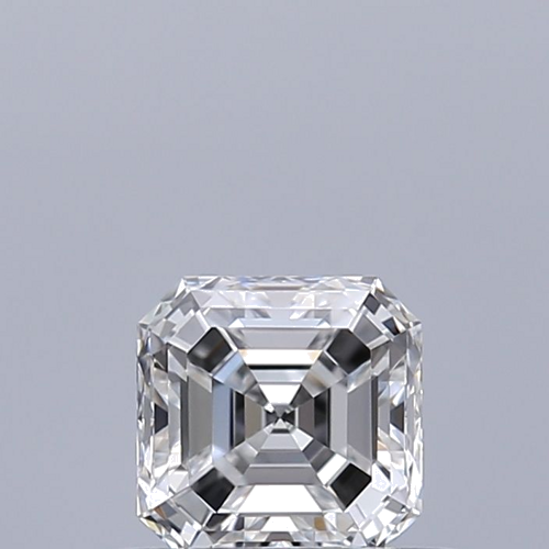 0.41 carat E-IF Natūralus Asscher Deimantas (1)