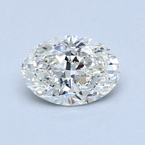 0.73 carat H-VS1 Natūralus Oval Deimantas (1)