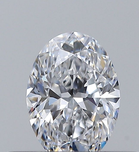 0.3 carat D-VVS2 Natūralus Oval Deimantas (1)