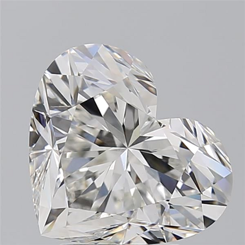 4.19 carat H-VS2 Natūralus Heart Deimantas (1)