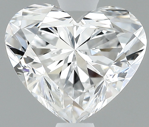 1.0 carat D-VS2 Natūralus Heart Deimantas (1)