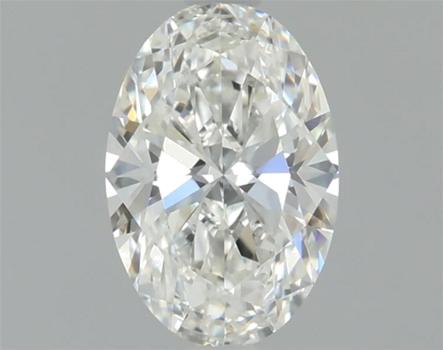 0.4 carat G-VVS2 Natūralus Oval Deimantas (1)