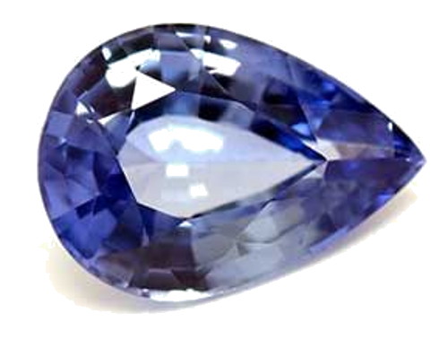 0.58 carat BLUE Pear Safyras (1)