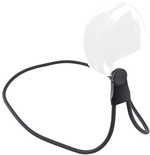 Hands-Free Magnifying Glass with Retractable Lens 2x 4x (2)