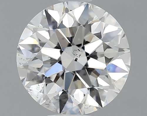 1.02 carat F-SI2 Excellent cut Natūralus Round Deimantas (1)
