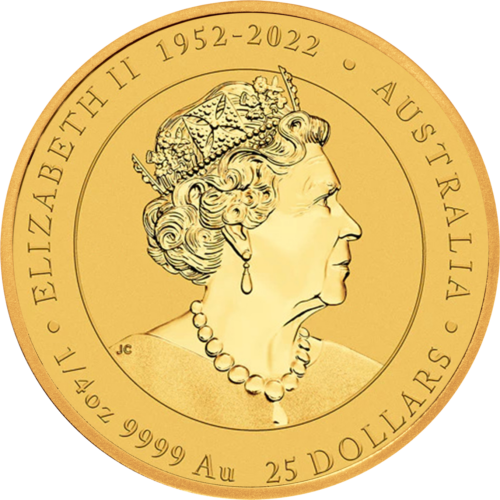 1/4 oz Drakono metai (Lunar III) 2024 Australija auksinė moneta (2)
