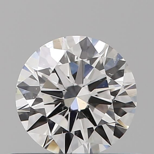 0.4 carat F-SI2 Excellent cut Natūralus Round Deimantas (1)