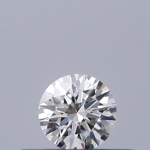 0.23 carat F-VVS2 Excellent cut Natūralus Round Deimantas (1)