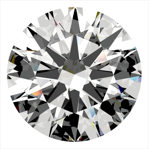 0.3 carat I-VS2 Excellent cut Natūralus Round Deimantas (1)