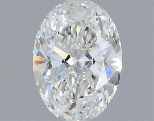 0.52 carat G-VVS2 Natūralus Oval Deimantas (1)